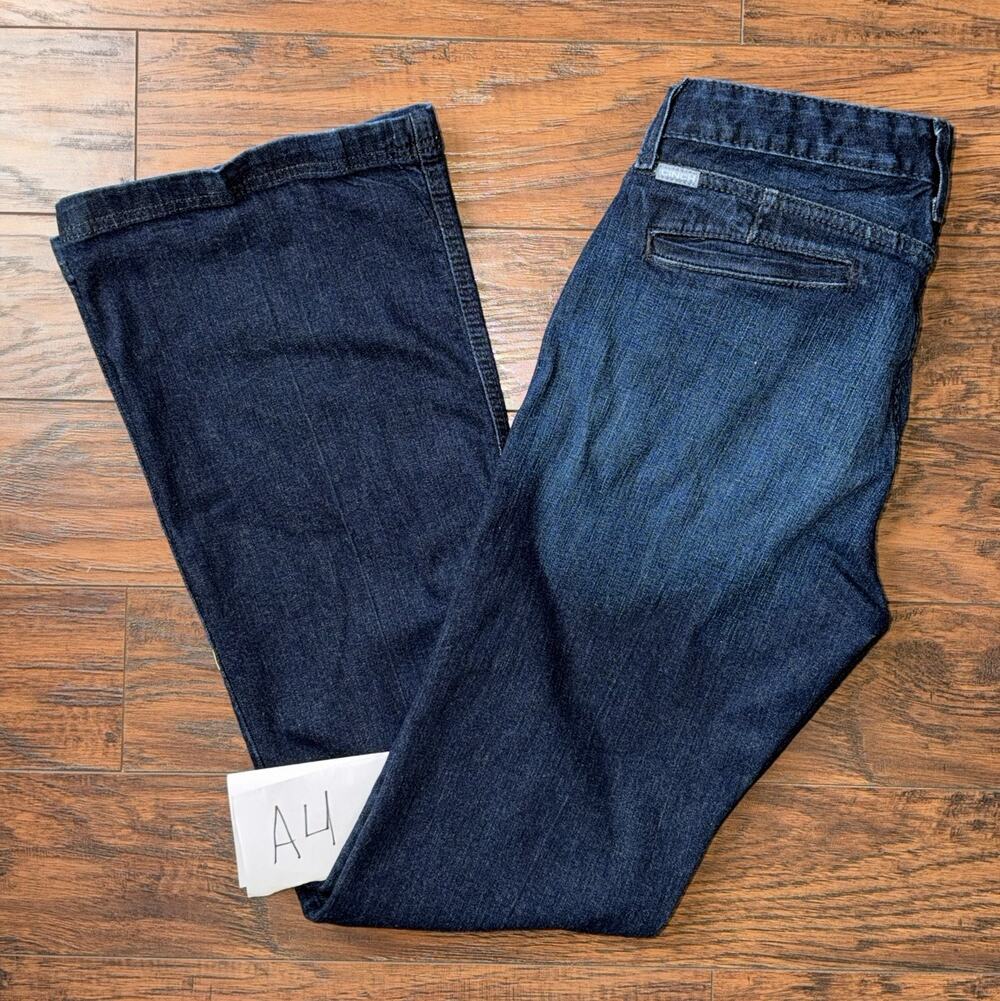 Cinch Lynden Women’s Jeans 30/9 L Dark Wash Trouser Flare Western Cowgirl 32x34